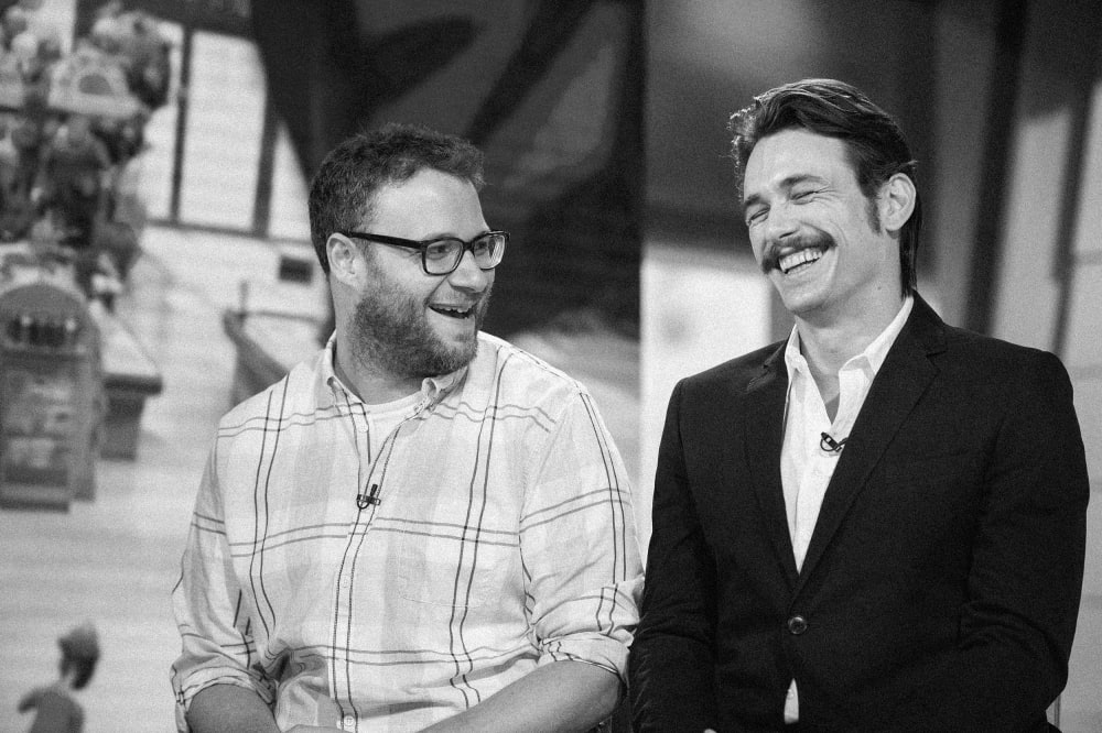 IMage: Seth Rogen and James Franco appear on NBC's "TODAY" show on Aug. 5, 2016.
