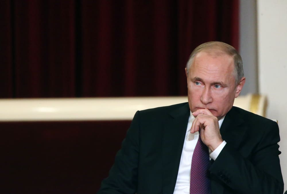 Image: Russian President Vladimir Putin visits Saint Petersburg