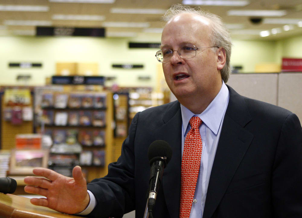 Former White House adviser Karl Rove in Oklahoma City, May 17, 2010.
