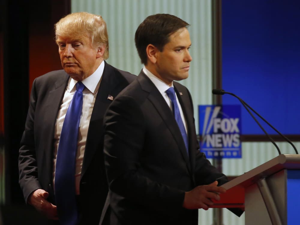 Image: Donald Trump, Marco Rubio