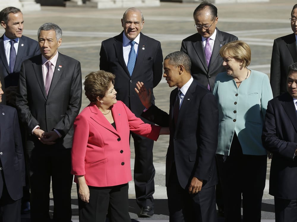 Barack Obama, Dilma Rousseff,
