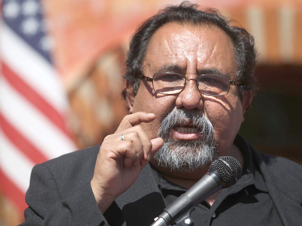 File Photo: U.S. Rep. Raul Grijalva (D-AZ). (Photo by John Moore/Getty Images/File Photo)