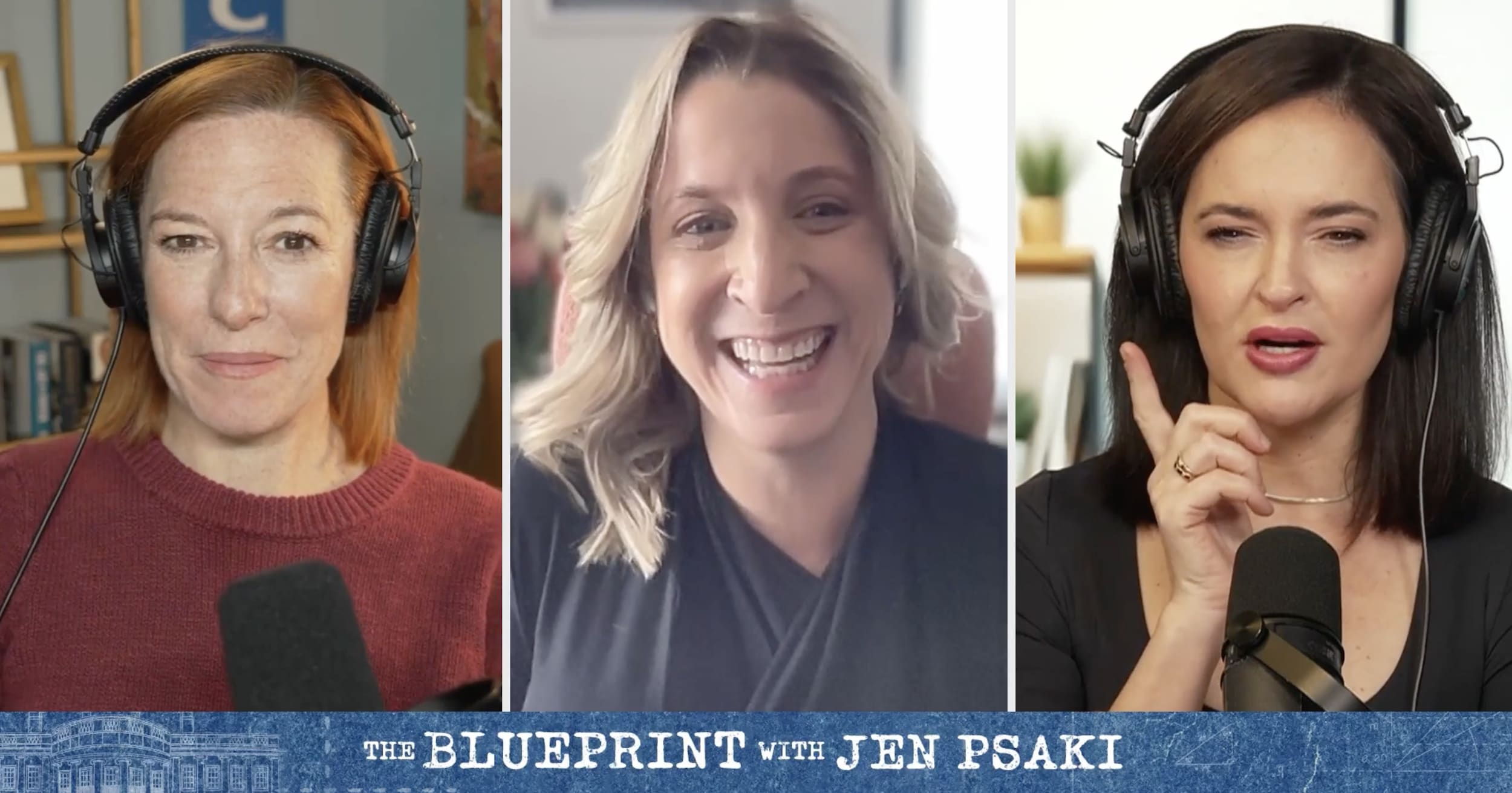 MS Now's Jen Psaki and political strategists Rebecca Katz and Lis Smith.