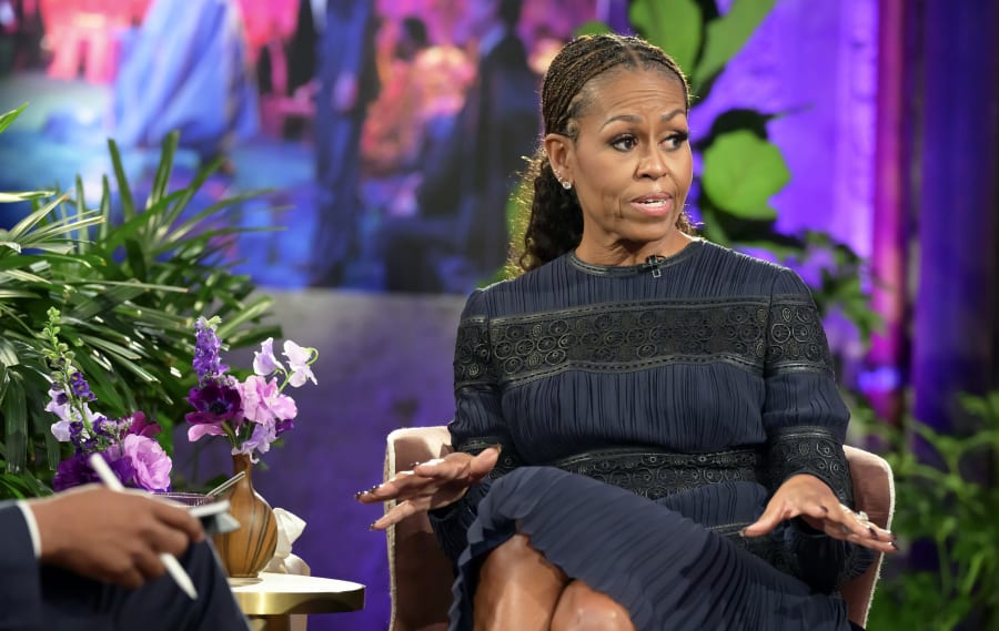 Michelle Obama on the Jonathan Capehart show on Dec. 15.