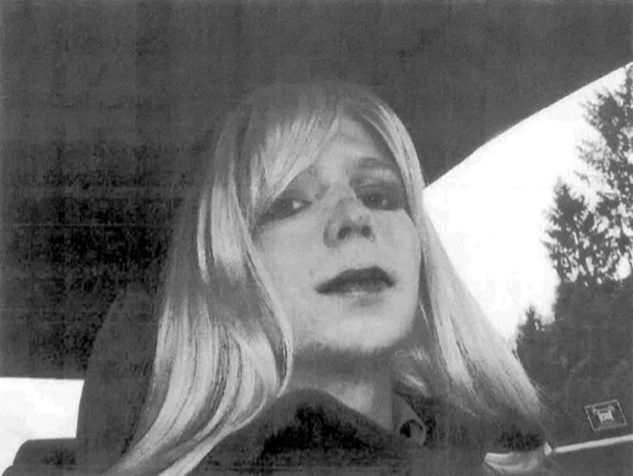 In this undated file photo provided by the U.S. Army, Pfc. Chelsea Manning poses for a photo. (Photo by U.S. Army/AP)