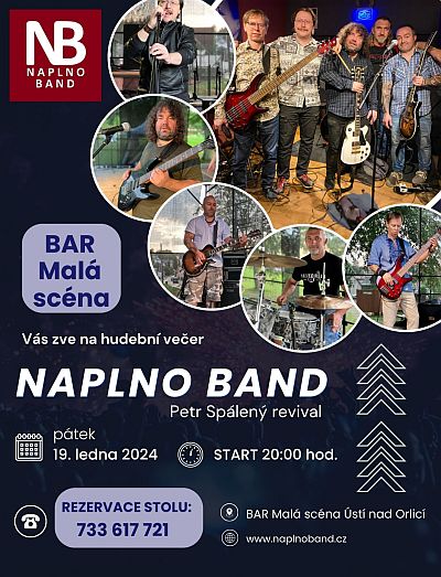 Naplno Band – Petr Spálený Revival