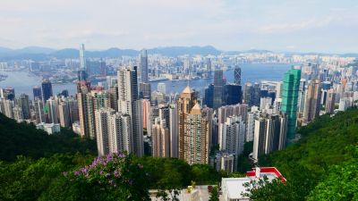 Hongkong pomalým tempem