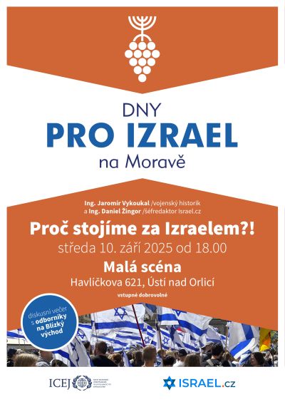 Proč stojíme za Izraelem?!