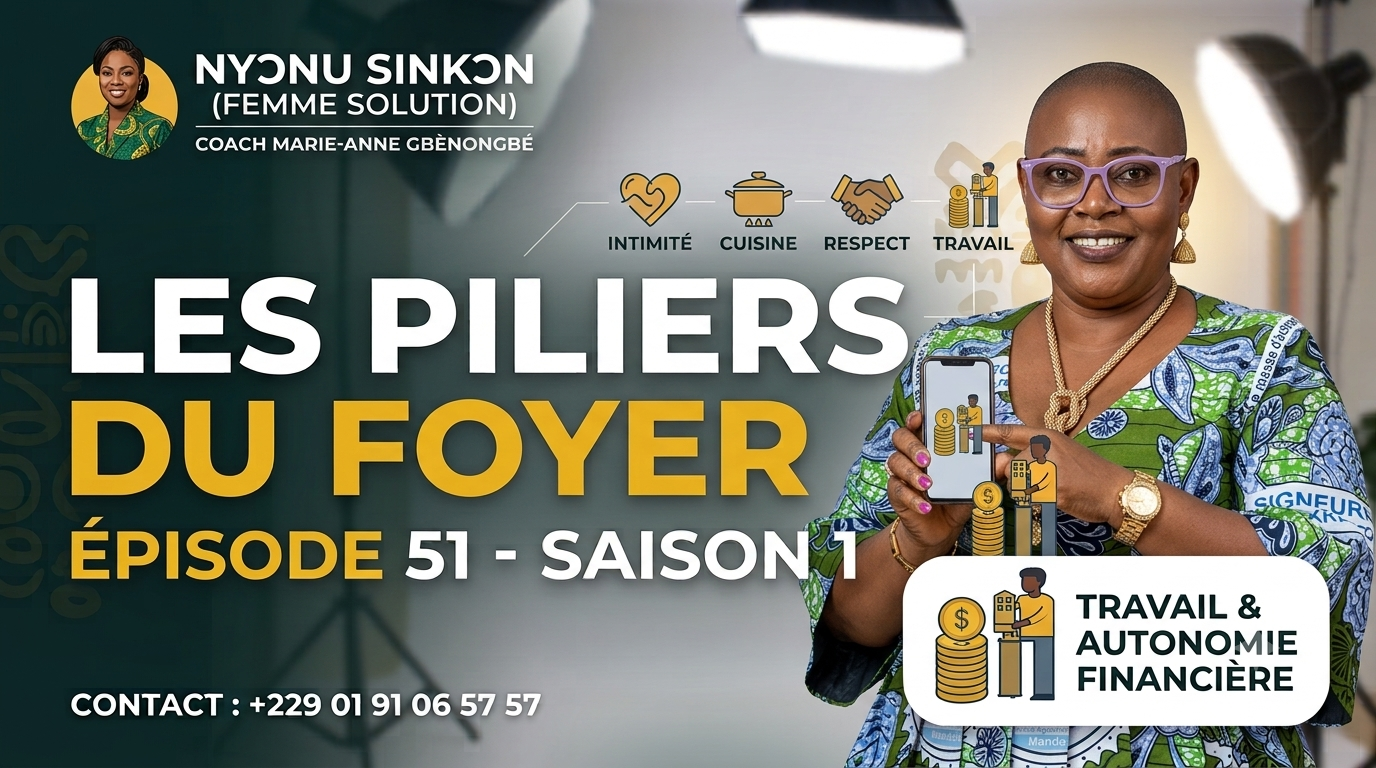 Intimité, cuisine, autonomie financière et respect : Les piliers d’un foyer équilibré