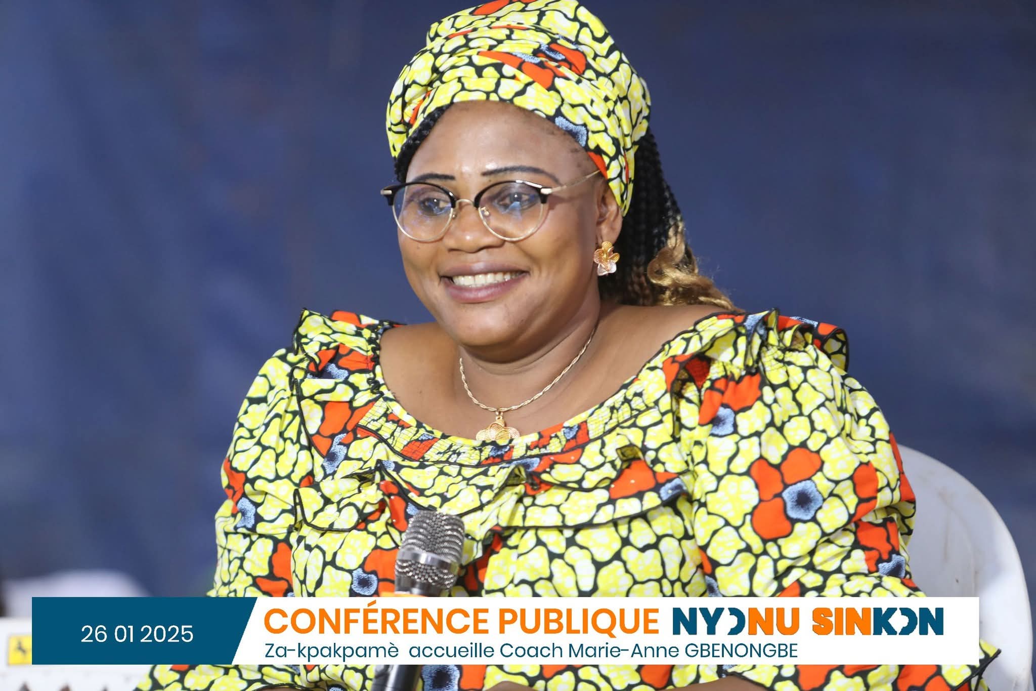 Grande conférence publique Nyonnu Sinkon
