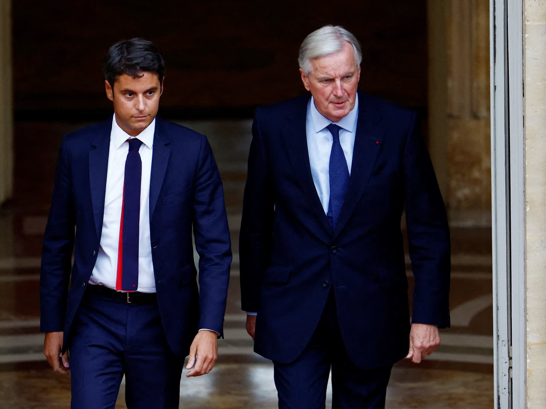 Tensions persistantes entre Michel Barnier et Gabriel Attal après le débat du Medef