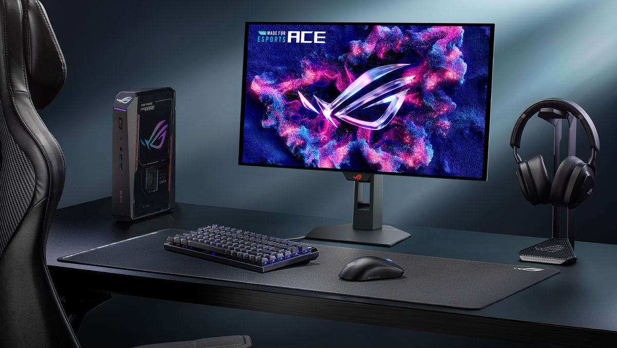 Asus launches new ultra-high frequency OLED monitors for e-sports
