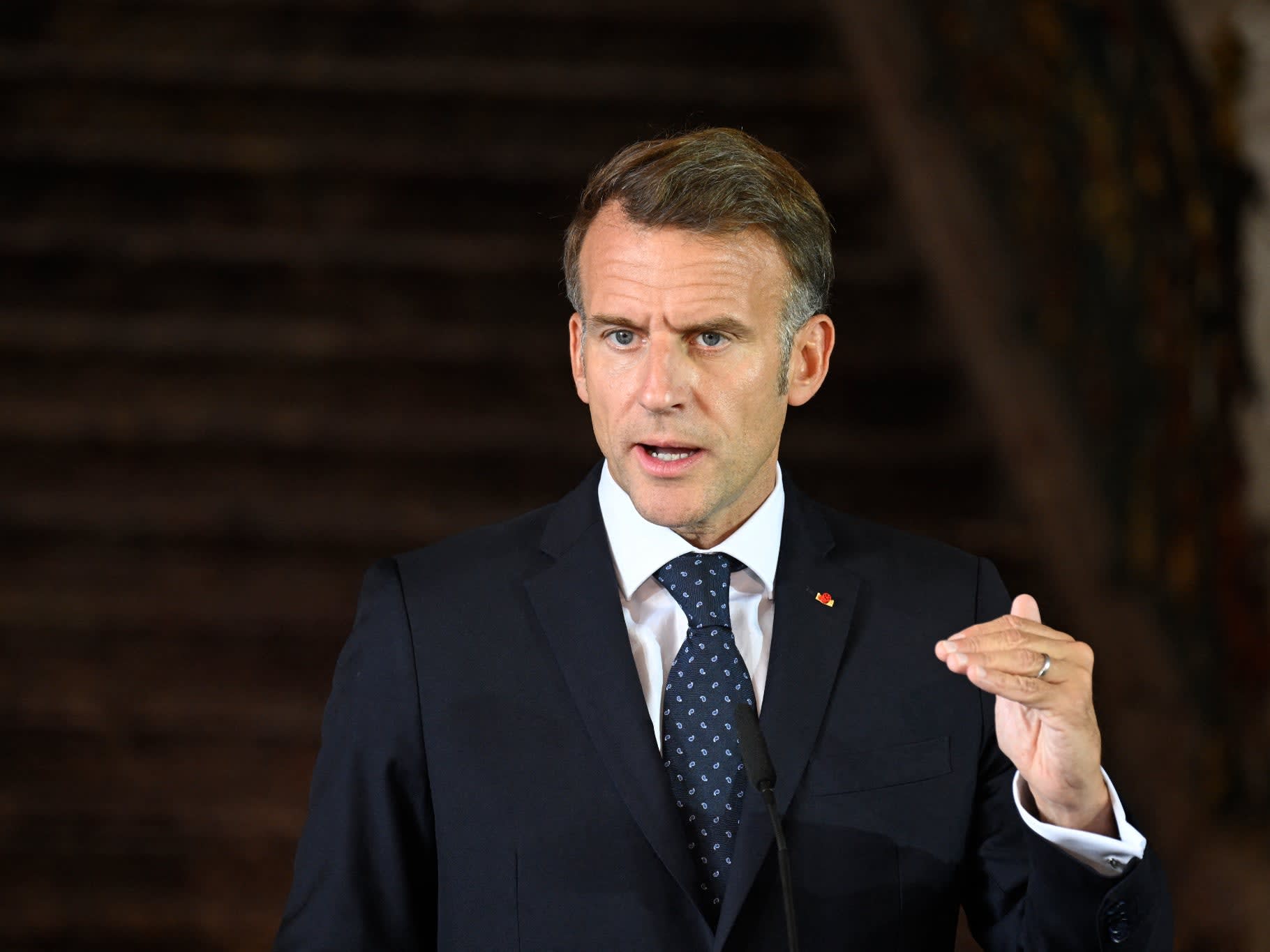 Leipzig : Emmanuel Macron dénonce l'implication de la Russie dans une attaque au drone