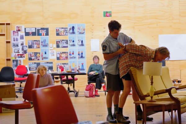 Artwork for The Removalists in rehearsals