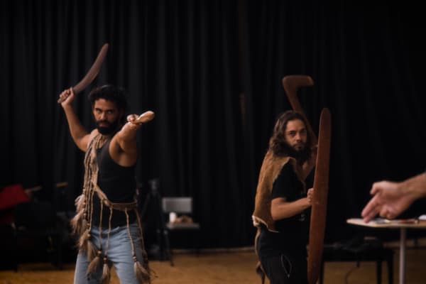 Artwork for The Black Woman of Gippsland in rehearsals 