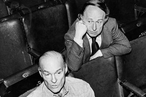 John Sumner (left) and Ray Lawler. Photo: MTC archive