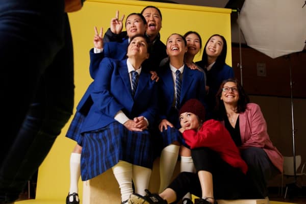 Artwork for Laurinda behind the camera