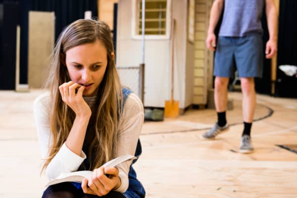 Jasper Jones in rehearsal