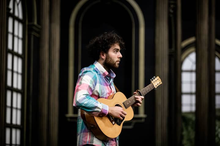 Jack Green rehearsing As You Like It. Photo: Charlie Kinross