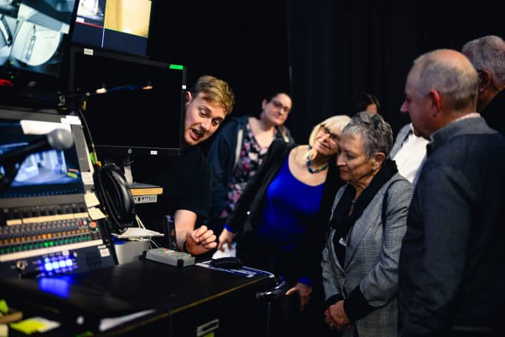 Artwork for Cost of Living Donor Night Backstage Tour