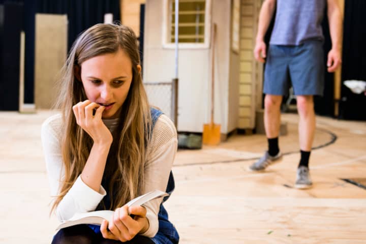 Jasper Jones in rehearsal