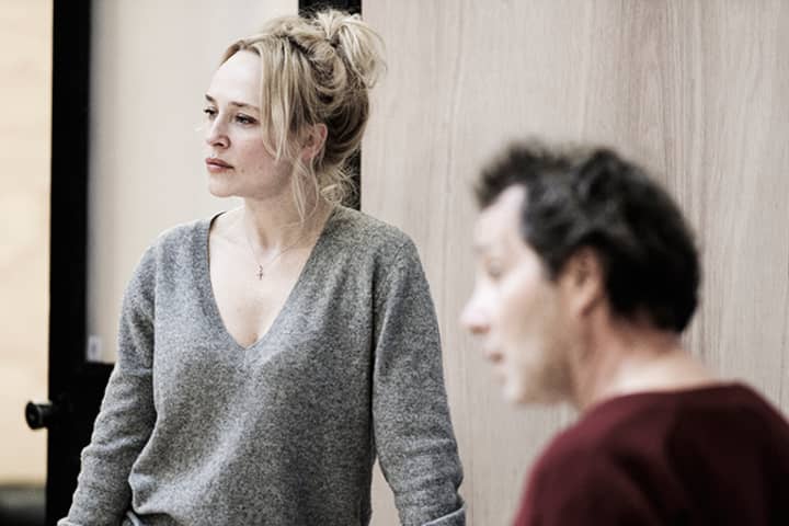 Susie Porter in rehearsal