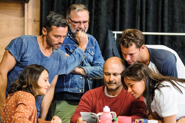 Artwork for A View from the Bridge in rehearsal