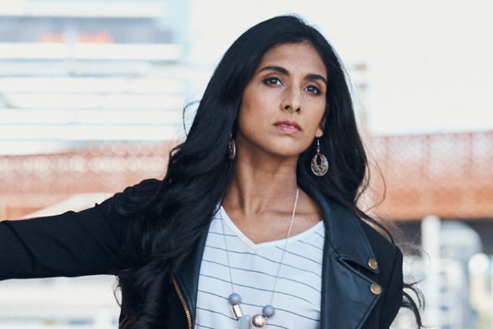 Artwork for Sonya Suares on finding her character