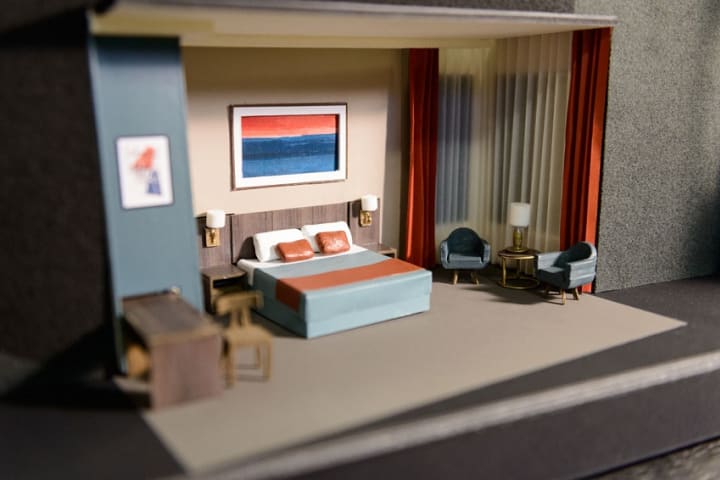 Artwork for Andrew Bailey on Wild's set design