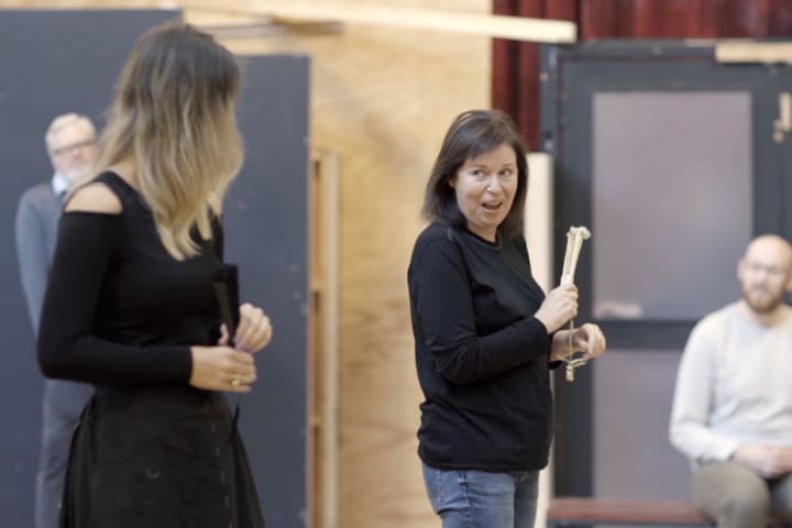 Artwork for An Ideal Husband rehearsals