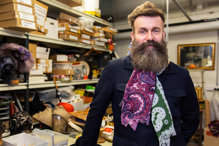 Artwork for Melbourne’s masked millinery moment