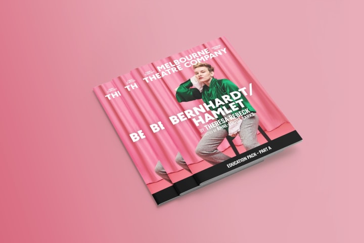 Artwork for Bernhardt/Hamlet education pack