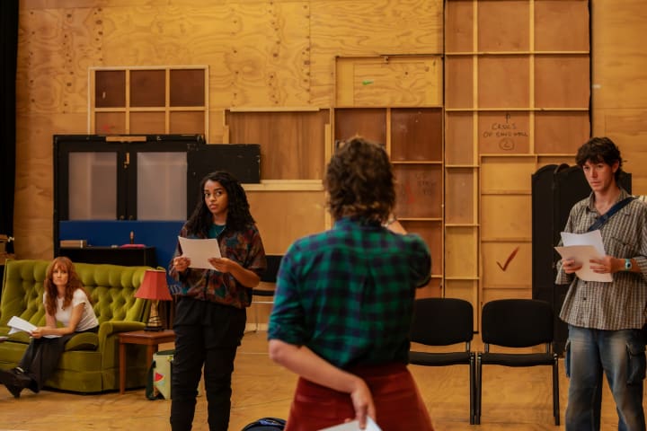Artwork for Shoelace Chaser | Inside the rehearsal room
