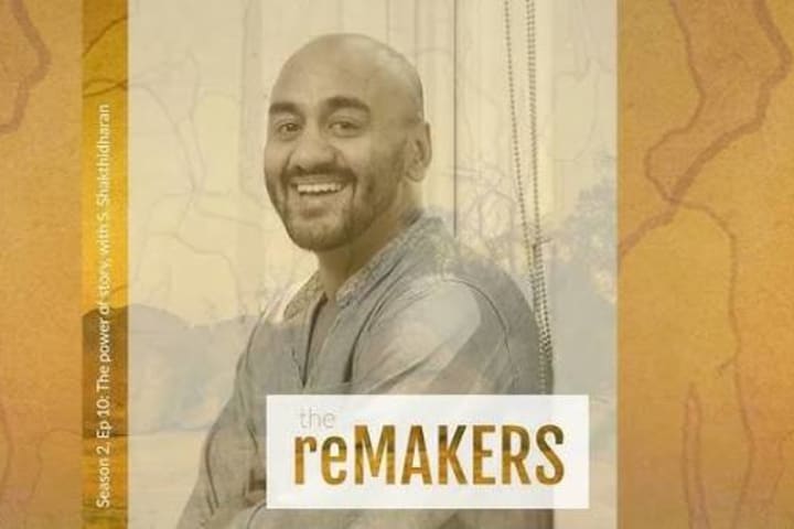 Artwork for The reMAKERS podcast with S.Shakthidharan