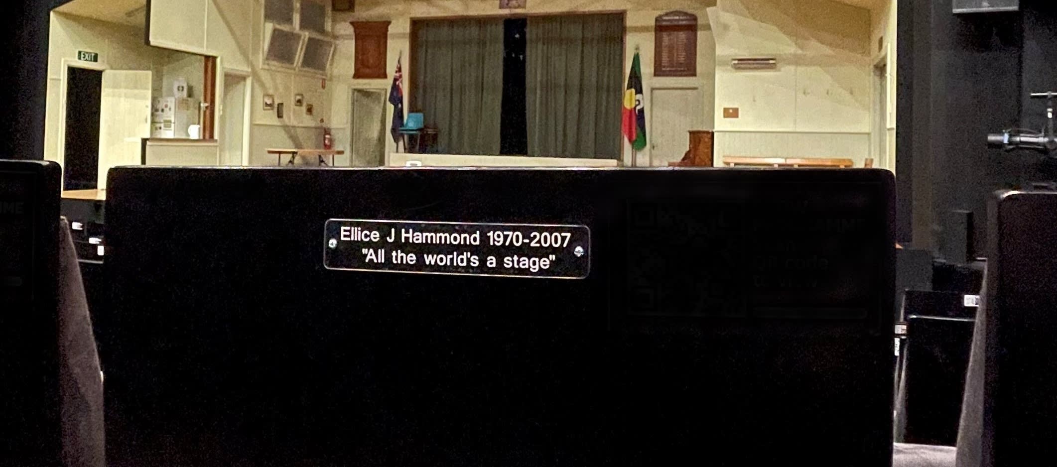 Seat Plaque   Hammond   E24 CROP bso0m3