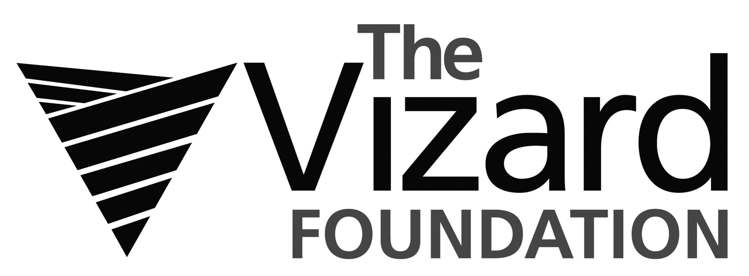 Vizard Foundation Logo grey dgzo2w