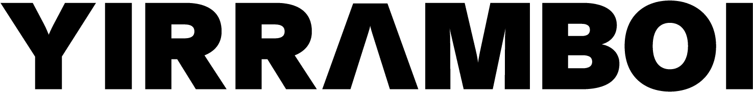 Yirramboi Logo Primary Black hvr39k