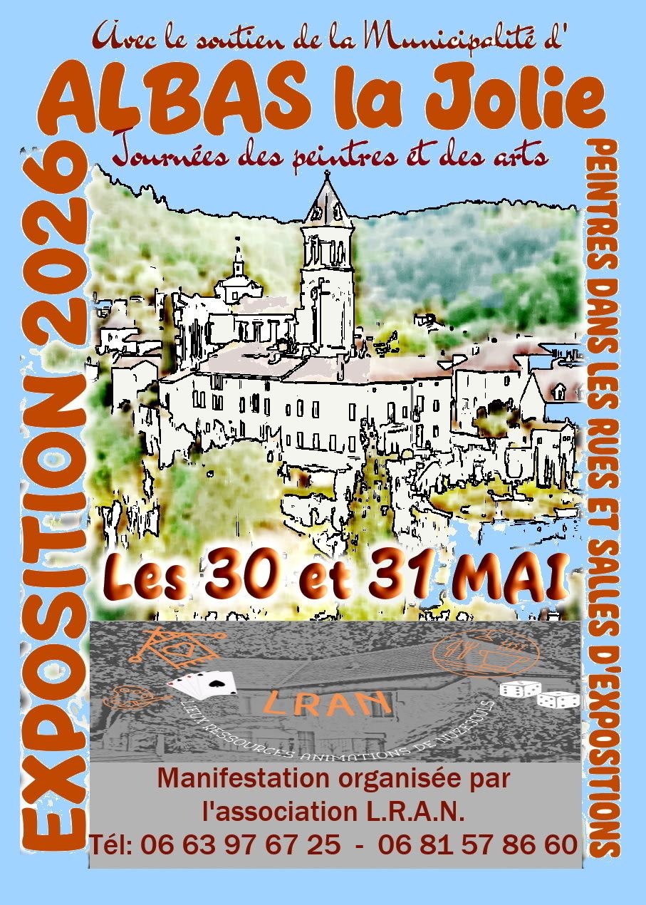 Journée des peintres et des arts à Albas - Exposition 2026 — 2026, exposition de Laura Onesta