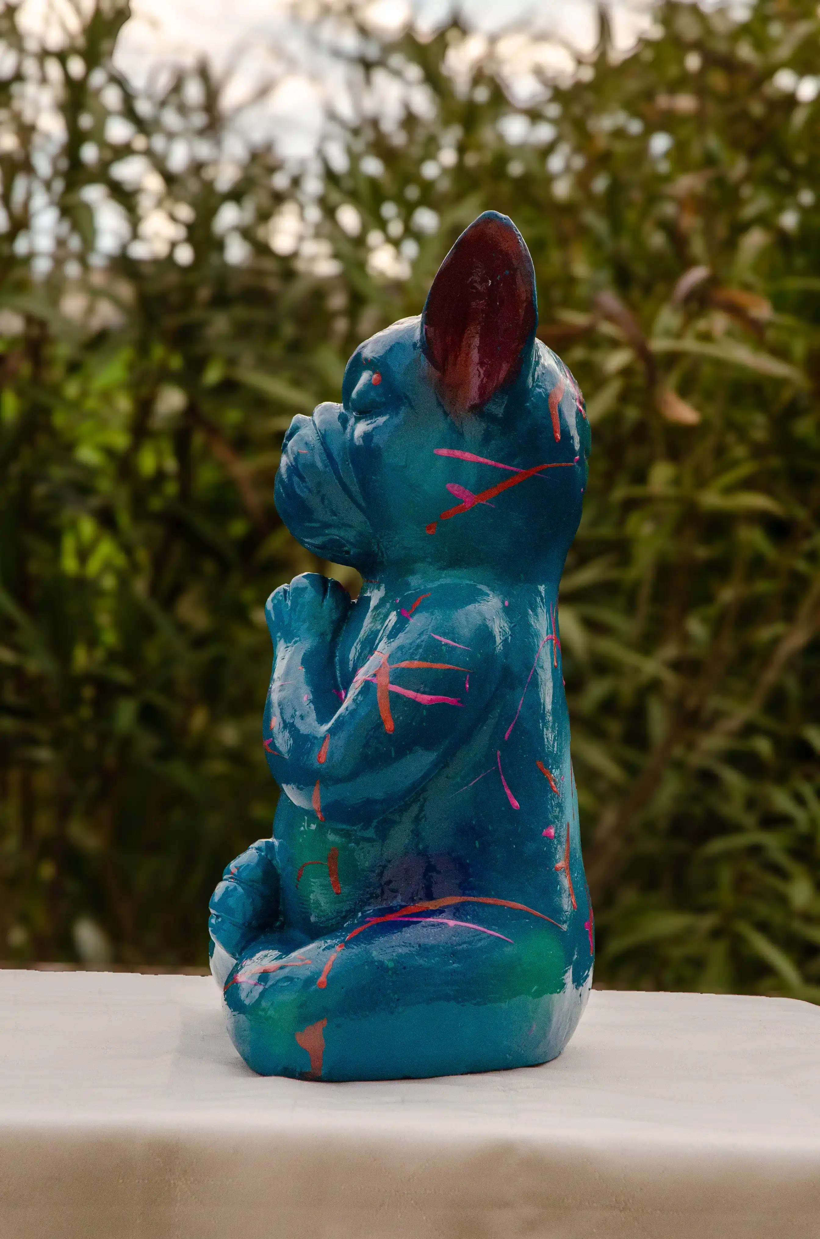 Dogi Lama - Statue de chien en résine 2
