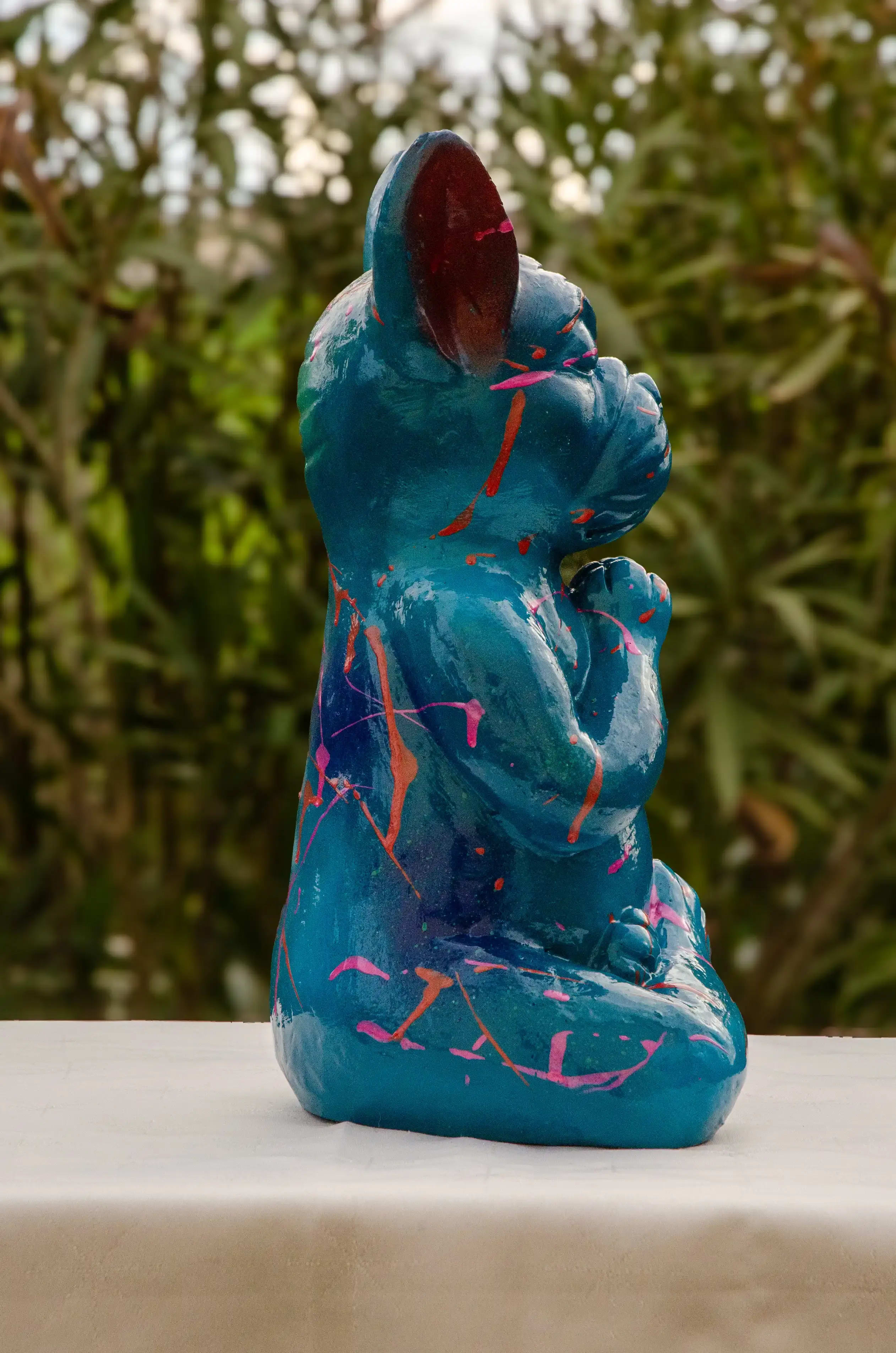 Dogi Lama - Statue de chien en résine 4