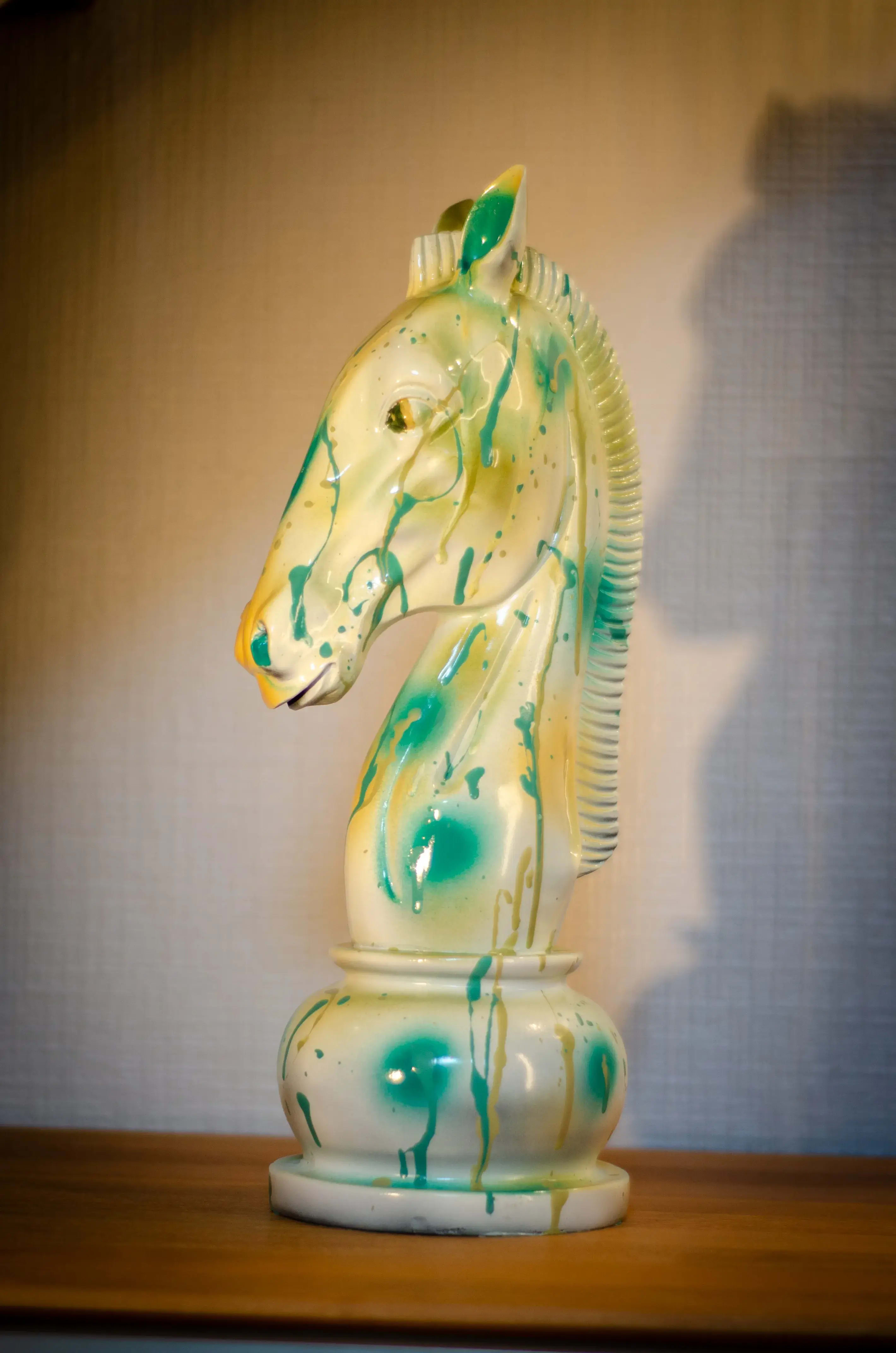 Gardien du Souffle Végétal - Sculture en résine 1