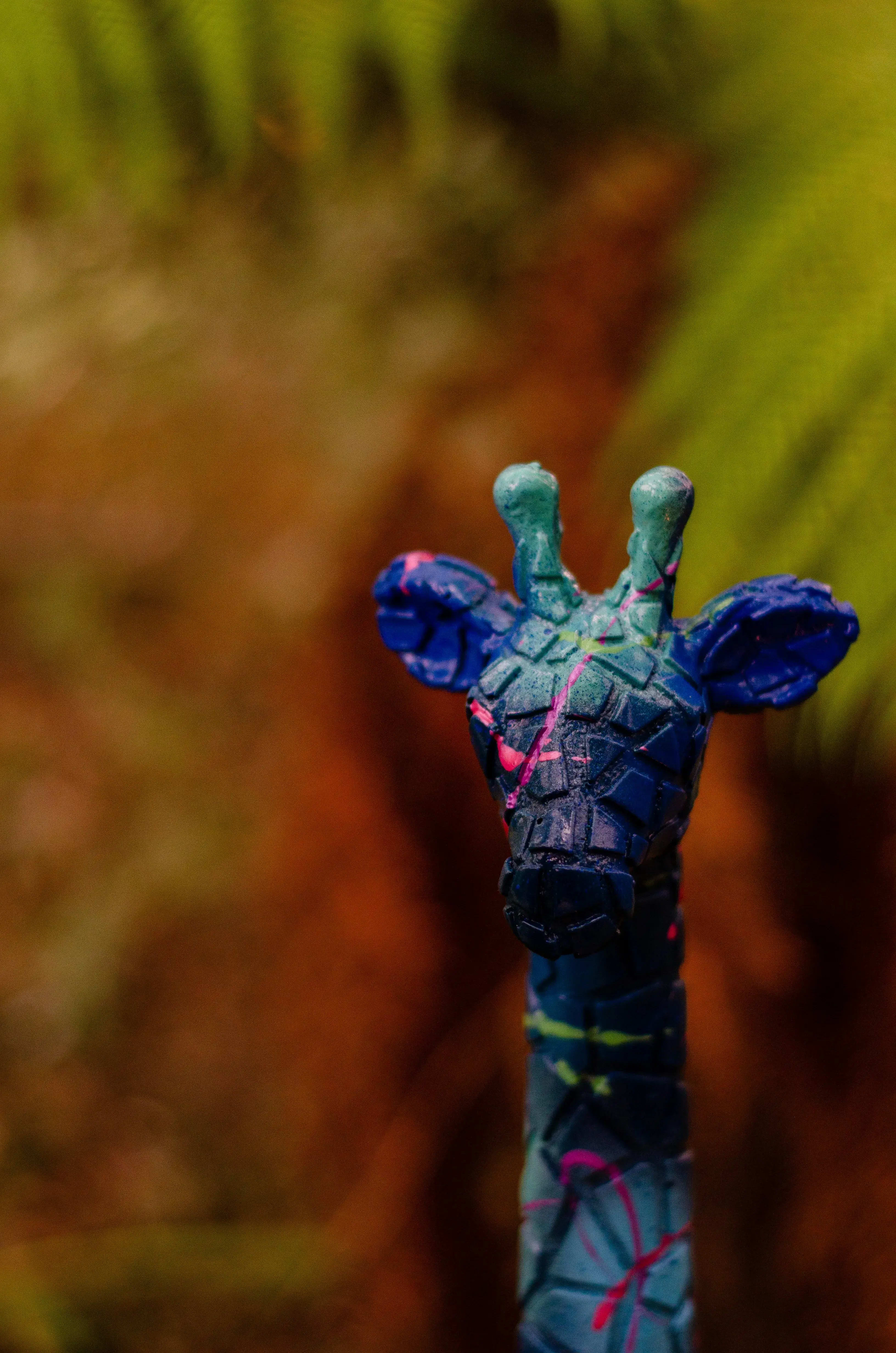 Girafe bleu 2