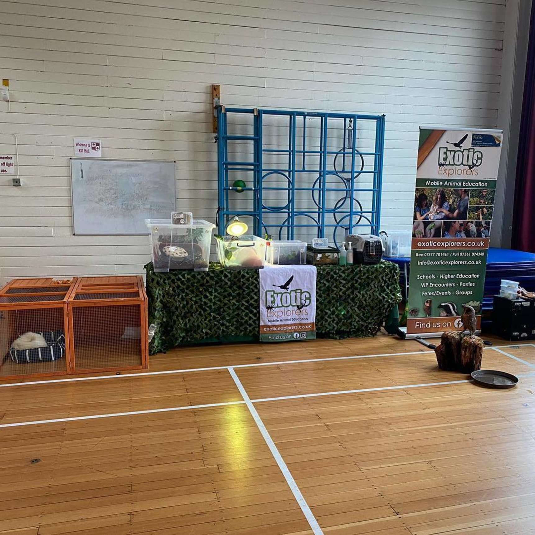 Animal Visits to Schools: Exotic Explorers Animal Visits to Schools: Exotic Explorers