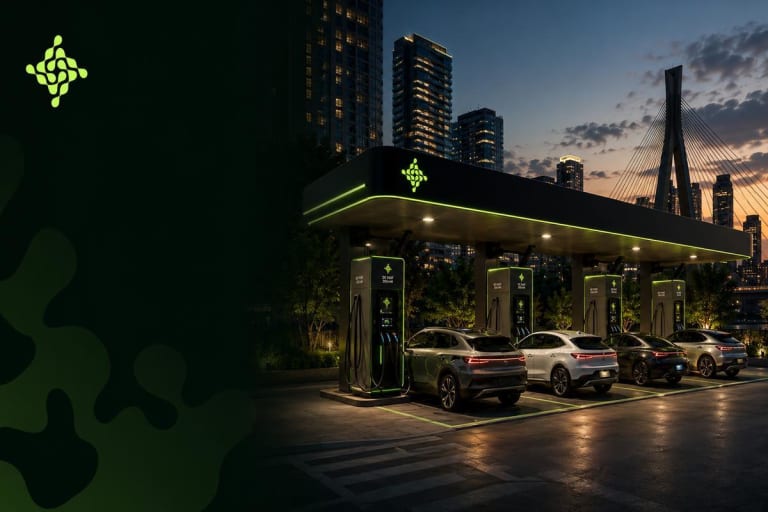 Enerzee investe R$ 100 milhões e lança rede de eletropostos com 800 pontos de carregamento no Brasil.