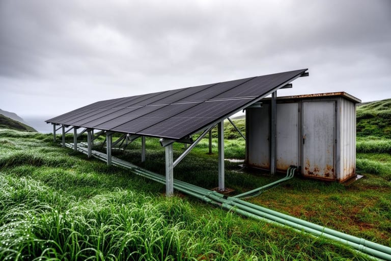 Logística off‑grid e LTV impulsionam instalação solar isolada na Ilha das Flores