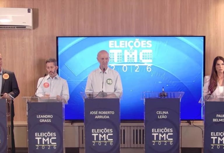 Candidatos criticam saúde em DF sem governadora ausente