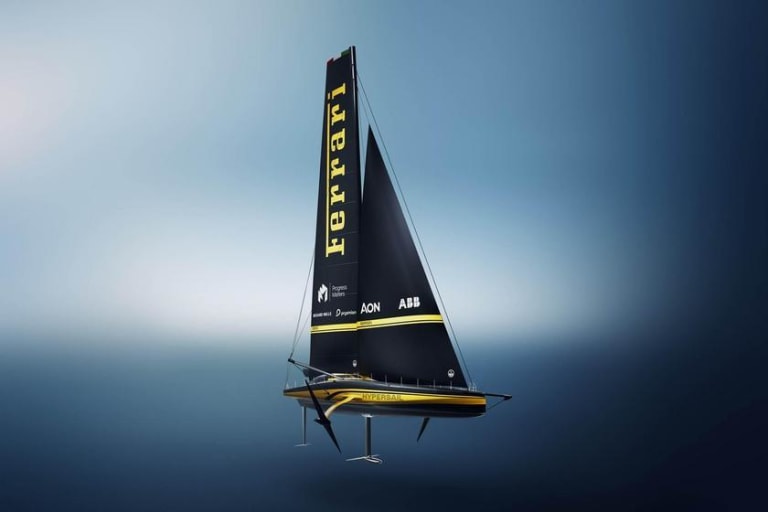 ABB e Ferrari se unem no projeto do Hypersail, veleiro autossuficiente em energia