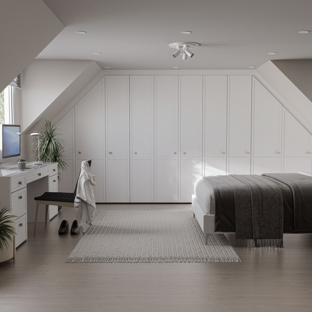 Awkward Bedroom Layout Ideas and Designs | Wren Bedrooms