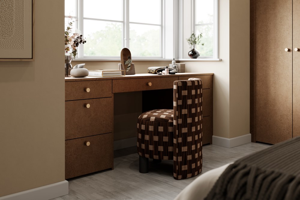 fitted wardrobes with built in dressing table Halter Fit & Flare Shapewear Mini Dress main image 1