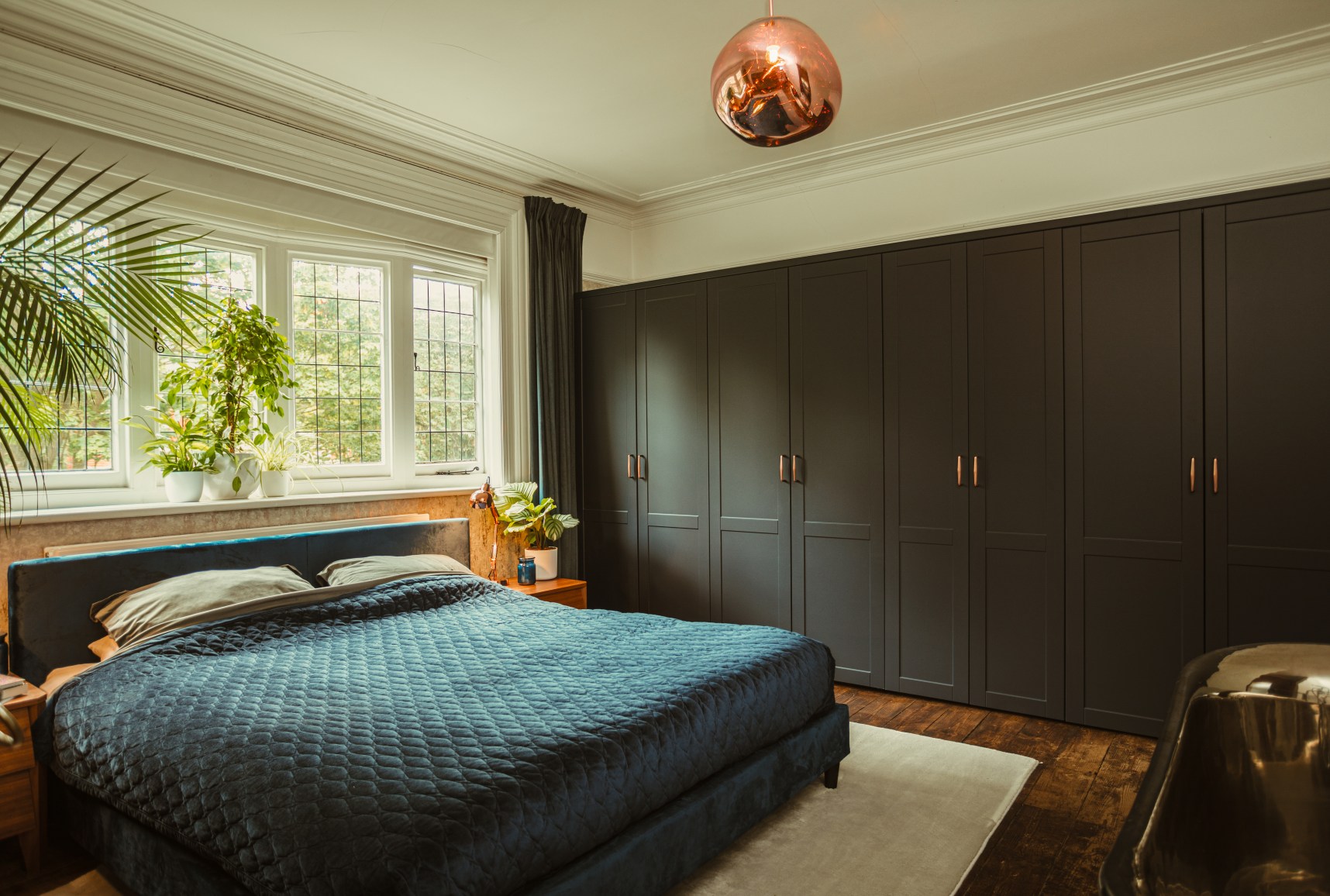 Shaker Classic Navy Blue Matt Wren Bedroom